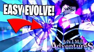 How To Evolve EASILY In Anime Adventures! | Get Kills Fast, Stars Fast, and More!