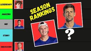 BRUTALLY RATING Every ATP TOP 40 Players 2024 Season!