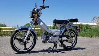 SILVER LAZER 5 49CC MOPED 50CC SCOOTER WITH PEDALS No License Required In Most States!