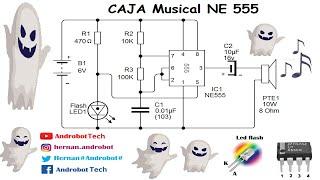 Como hacer una Caja Musical usando el IC 555