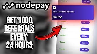 How To Get UNLIMITED Referrals on NODEPAY! [ANDROID]