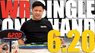 (6.20) Rubik's Cube OH 3x3 World Record Single