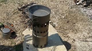 Toaks Titanium Woodburning Backpacker Stove Review