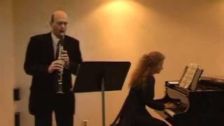 Evgeniy Petrov-clarinet. F.Poulenc.Sonata for clarinet and piano, 2-3 mov.