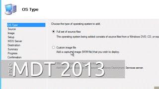 Deploy Windows 10 Reference Capture Image within MDT 2013 Update 1