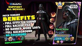 REVAMP! | Argus Star Wars Darth Vader Skin Script No Password | Full Effect & Full Sound | MLBB