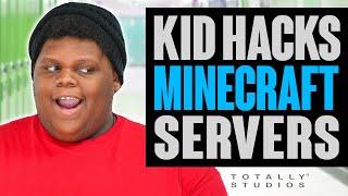 Kid HACKS Minecraft Server at School. Will He Get Caught?