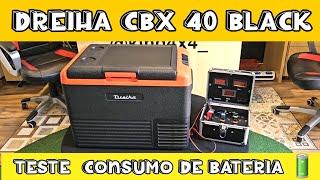 Geladeira Dreiha Cbx 40 Black - Teste de Consumo - Caminhão - Carro - Barco - Lancha