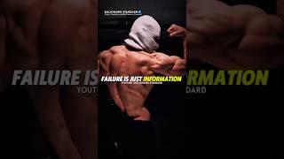 Sigma rule I Don't Believe In Failure #shorts #motivation #whatsapp status