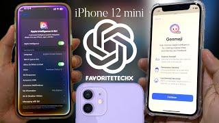 ChatGPT Apple intelligence enable on iPhone 12 mini