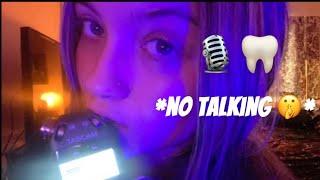 asmr | mic biting | no talking after intro | fast and slow {ear to ear}