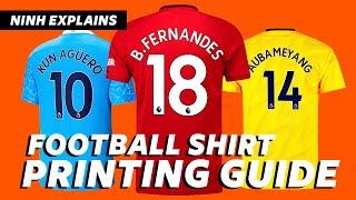  Football Shirt Printing Guide - How to Customize & Print Soccer Jerseys