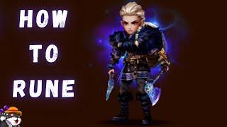 How To Rune Water Eivor  Summoners War