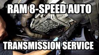 Dodge RAM 1500 - ZF 8 Speed Automatic Transmission - Fluid & Filter Change