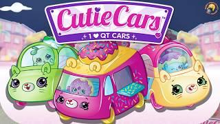 Shopkins Cutie Cars Мини машинки для девочек! Мультик с куклами Сюрпризы Petkins Обзор и распаковка