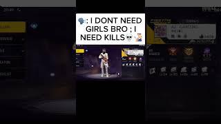 Tag that gamer who never wanted girls|#viralvideo |#trending |kills are important ️