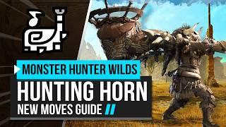 Monster Hunter Wilds | Hunting Horn New Moves Guide