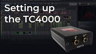 How To Setup The TC4000 SMPTE Timecode Reader in BEYOND Software