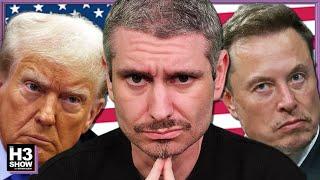 Elon Vs Trump Feud Has Gone Nuclear - H3 Show #155