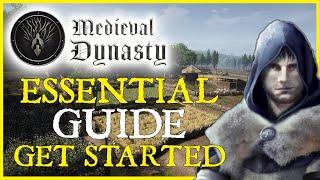 Medieval Dynasty | ESSENTIAL TIPS | Guide for Starting Players !