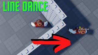 How To LINE DANCE clip NEW METHOD | Roblox