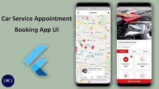 Car Service Appointment Booking App UI Flutter