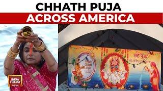 Chhath In USA: Indian Americans Celebrate Chhath Puja With Fervor And Tradition | India Today