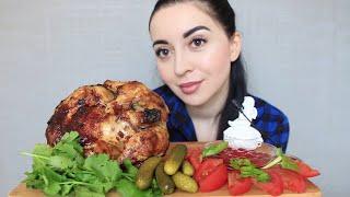 НЕ ЛЮБИМАЯ РАБОТА / КУРИЦА ГРИЛЬ MUKBANG Ayka Emilly