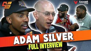 Adam Silver on Luka Doncic to Lakers trade, NBA Draft, All-Star Game changes | Jeff Teague Club 520