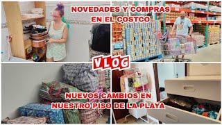 Vlog familiar/nuevos cambios en nuestro piso de la playa+novedades y compras en Costco