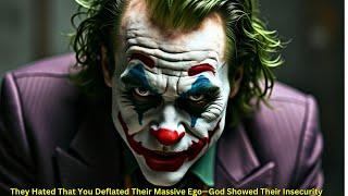 They Hated That You Deflated Their Massive Ego—God Showed Their Insecurity-Joker Speech (Powerful)