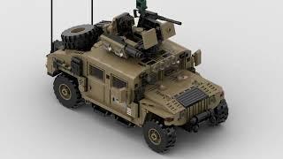 US Humvee | Lego MOC speed build