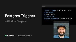 Using PostgreSQL triggers to automate processes with Supabase