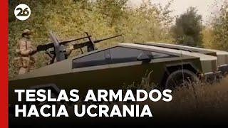 ASIA | Líder checheno envía 2 teslas armados a la batalla en Ucrania