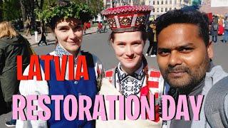 Latvia Restoration Day I Latvian Culture I Latvian Dresses I Food and Music #latvia