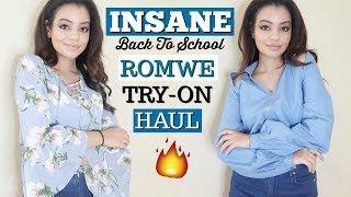 ROMWE TRY-ON HAUL! EVERYTHING UNDER $3!
