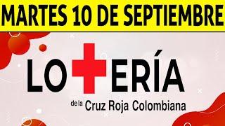 Resultados Lotería de la CRUZ ROJA del Martes 10 de Septiembre 2024  PREMIO MAYOR 