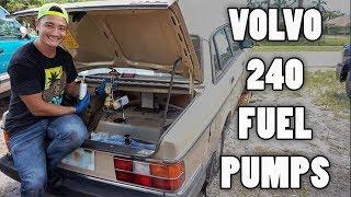 How To Replace 1986 Volvo 240 In-Tank and Main Fuel Pumps