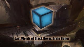 The Last Words of Dr. Graham J. Alban - Brain Donor to Black Box