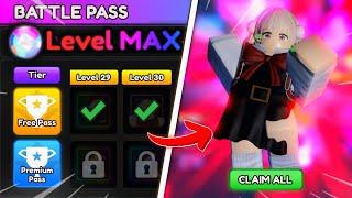 *FASTEST WAY* TO MAX BATTLE PASS!! IN ANIME VANGUARDS!! (ROBLOX)