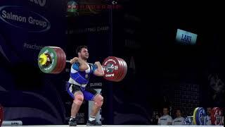 Nailkhan Nabiyev (94) - 203kg Clean and Jerk @ 2016 European Championships