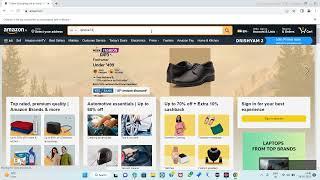 How to add item in Cart of Amazon by Selenium