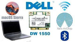 Как задействовать WiFi-Bluetooth combo модуль DELL DW1550 BCM94352HMB в macOS Sierra 10.12.1?