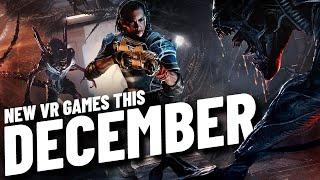 DECEMBER is STACKED with NEW VR GAMES! // New Quest 3, PSVR2 & PCVR Games