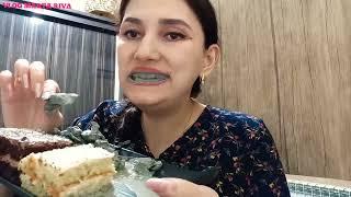 Vlog Marta Riva mukbang голубая узбечка