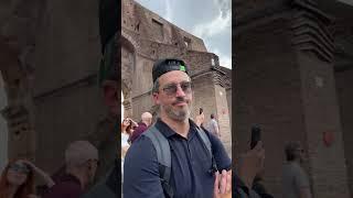Colosseum view in Rome, Italy! #like #subscribe #colosseum #italy