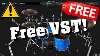 【New Free VST!】Best Free Acoustic Drum VST Plugin in 2024!? ML Drums Free by ML Sound Lab