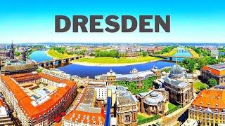 DRESDEN GERMANY  [4K] BY DRONE - DREAM TRIPS