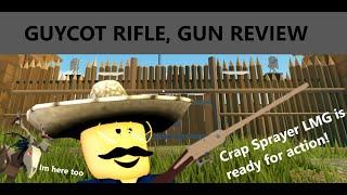 IS THE GUYCOT RIFLE GOOD? Also Tank Strat, Roblox Wild West