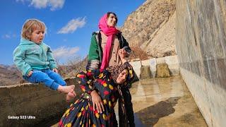 From the snowy mountains to the shelter of the fish farm: Akram's new beginning